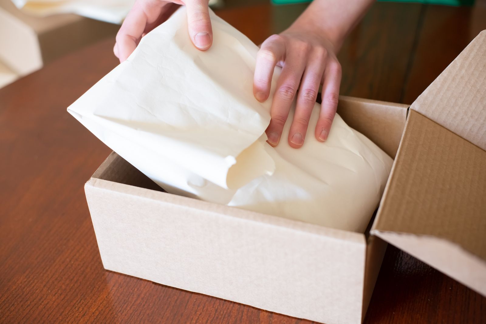 Personalizador a preparar encomenda